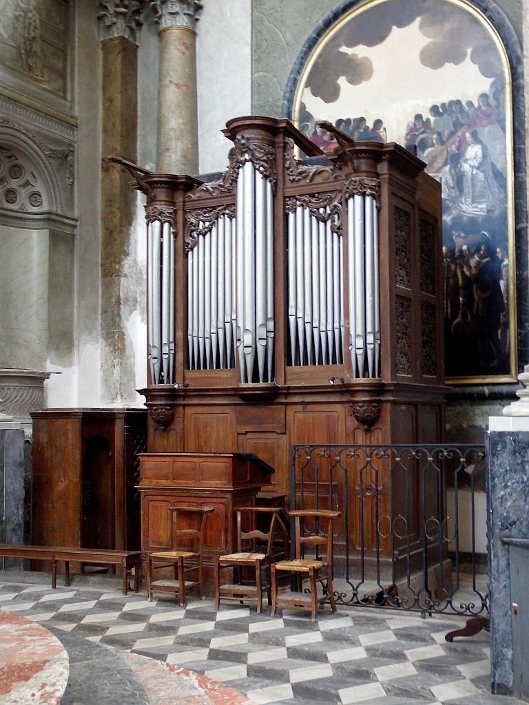 toulouse - saint pierre des chartreux, orgue de choeur 1